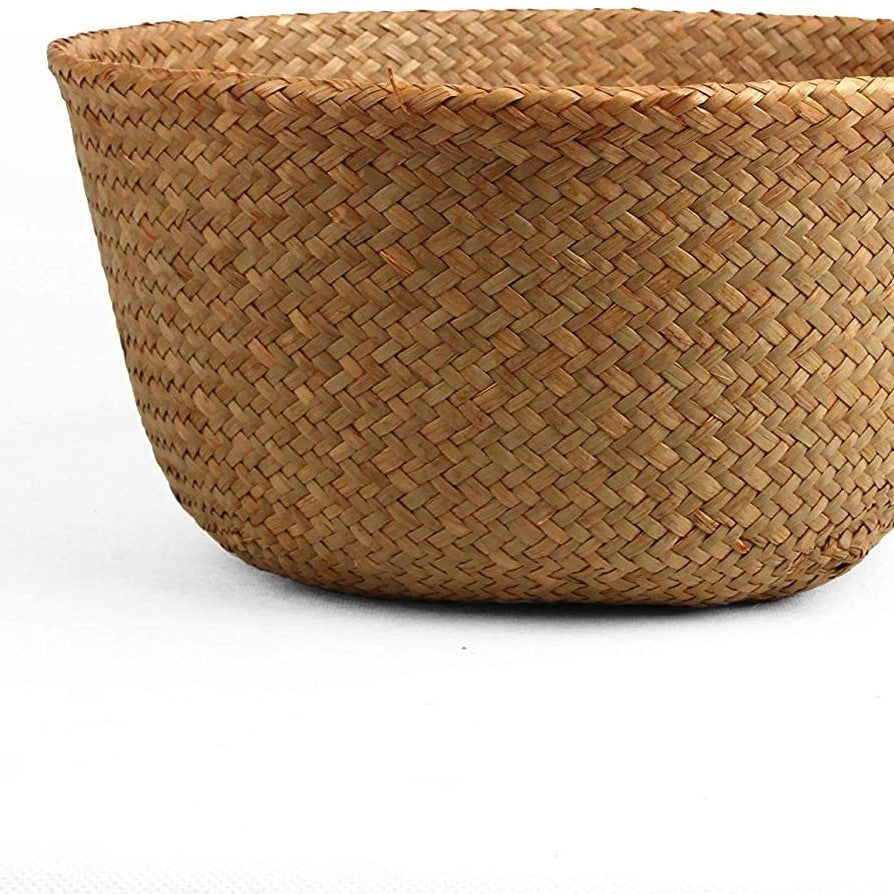 Woven Seagrass Belly Basket