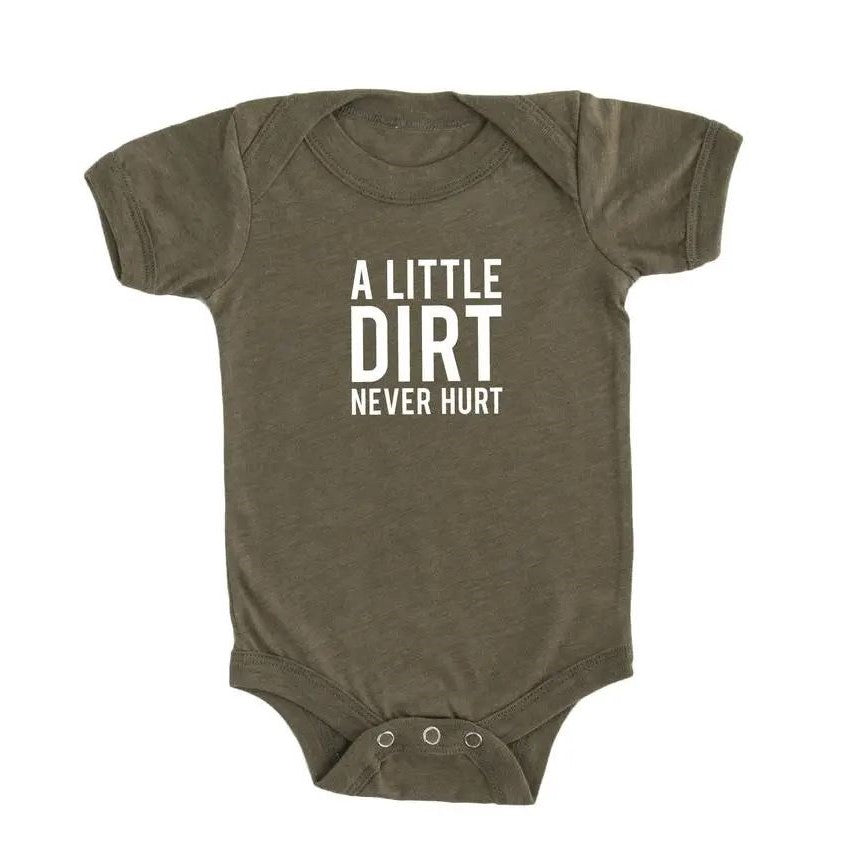 A Little Dirt Never Hurt Youth T-shirts & Onesie