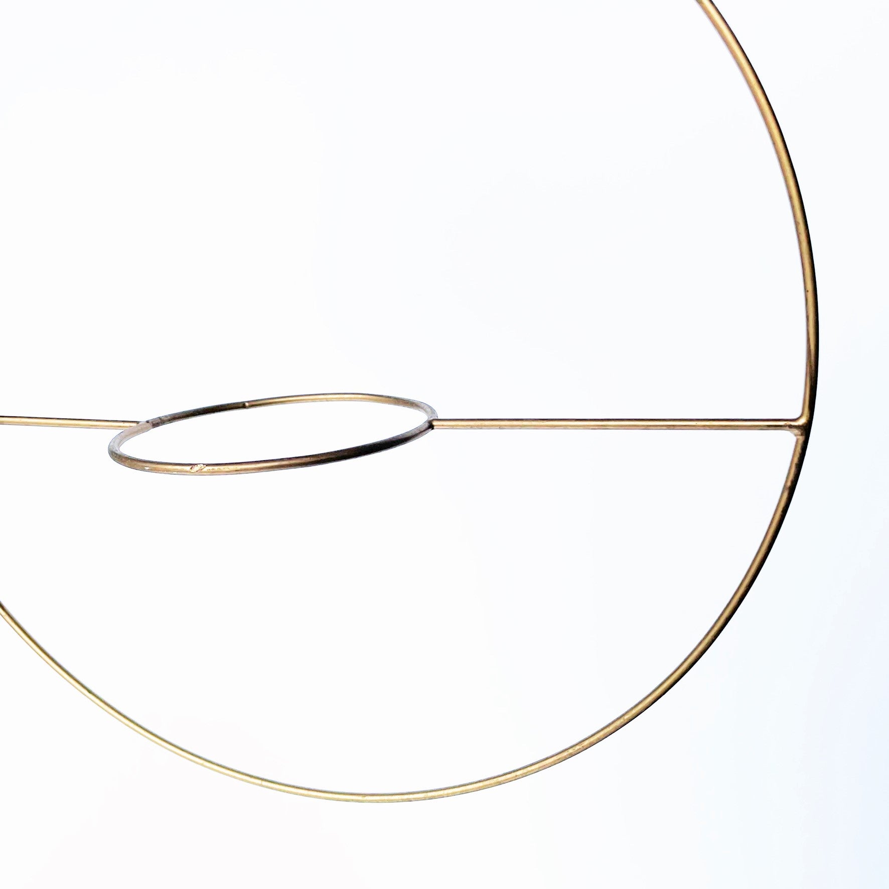 Gold Ring 4" Hanging Planter