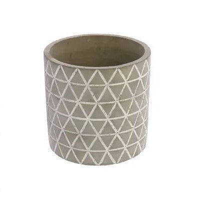 El Paso Diamond Cement Planter