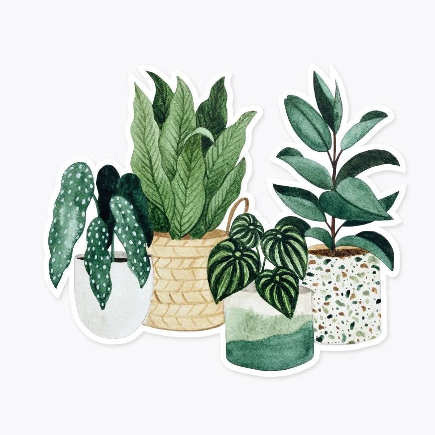 Potted Plants Sticker