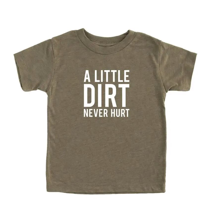 A Little Dirt Never Hurt Youth T-shirts & Onesie
