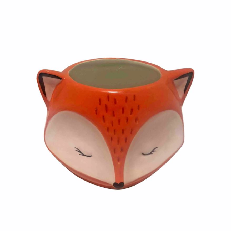 fox succulent planter Red Fox Planter