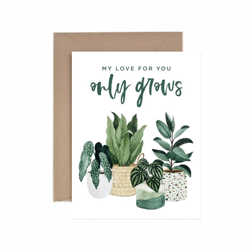 Love Only Grows Card