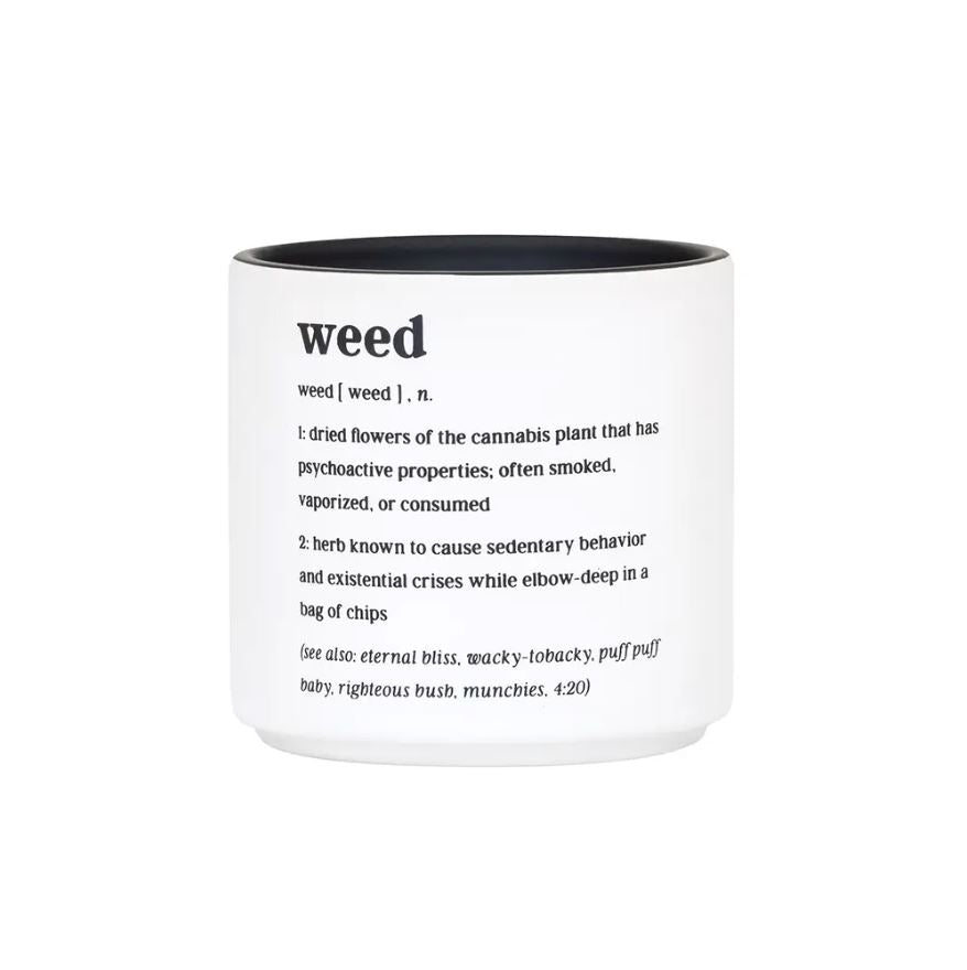 the succulent hub Weed Planter